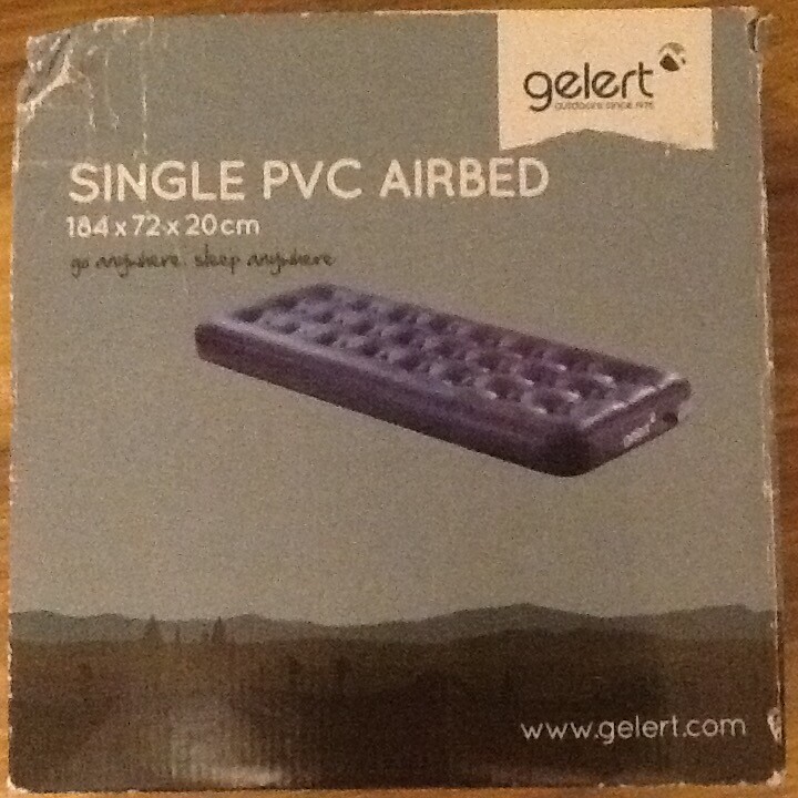 gelert single airbed